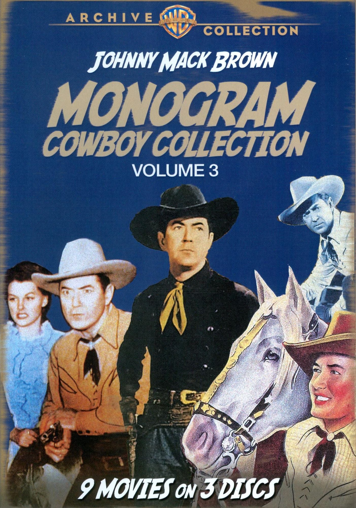 Monogram Cowboy Collection, Vol. 3: Johnny Mack Brown [3 Discs]