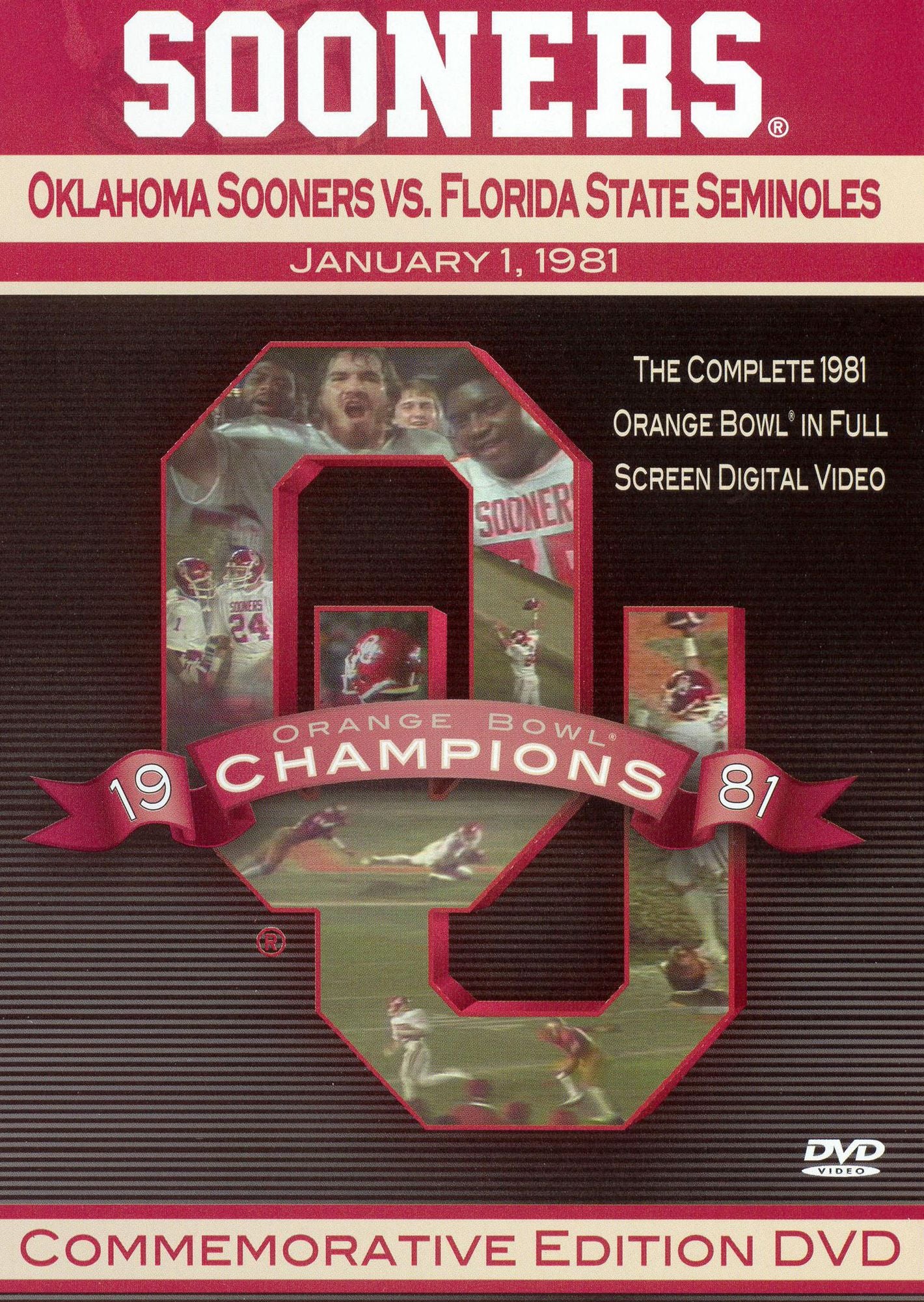 1981 Orange Bowl: Oklahoma Vs. Florida State [Commemorative Edition DVD]