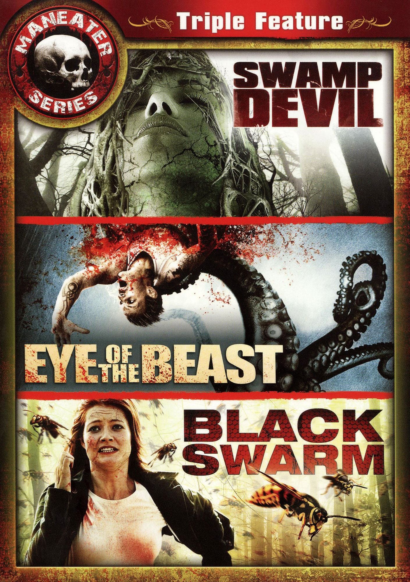 Maneater Series: Swamp Devil/Eye of the Beast/Black Swarm [3 Discs]