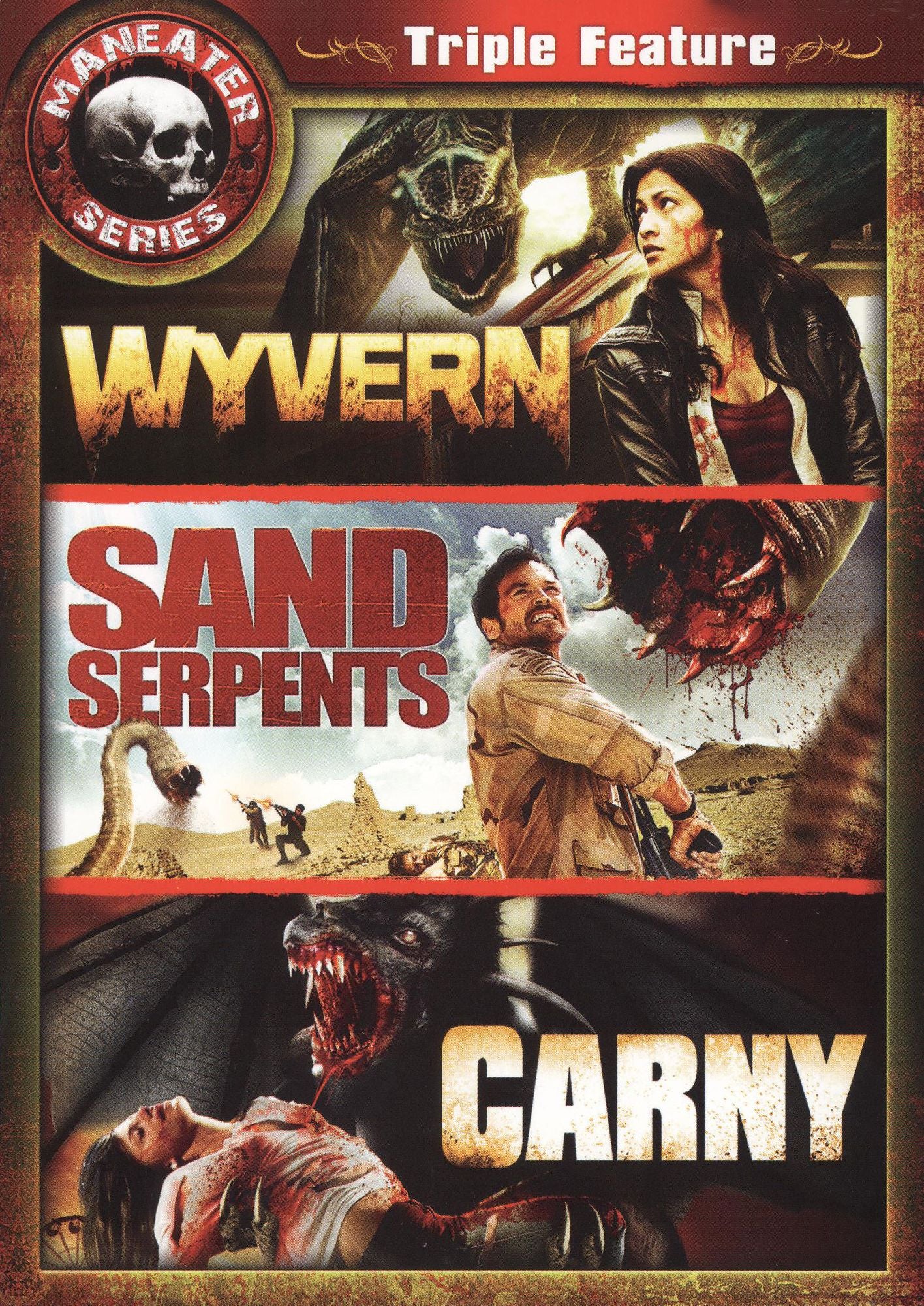 Maneater Series: Wyvern/Sand Serpents/Carny [3 Discs]