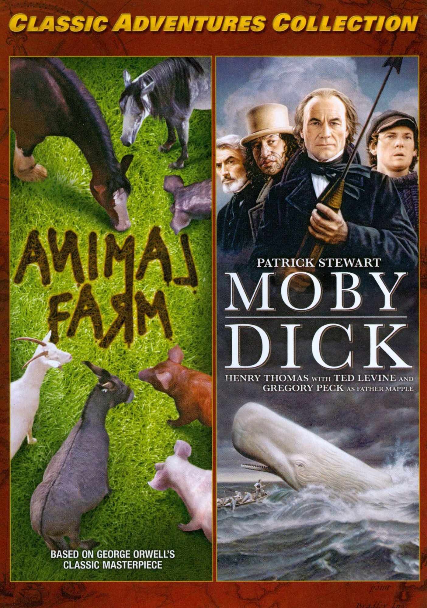 Classic Adventures Collection, Vol. 3: Animal Farm/Moby Dick [2 Discs]