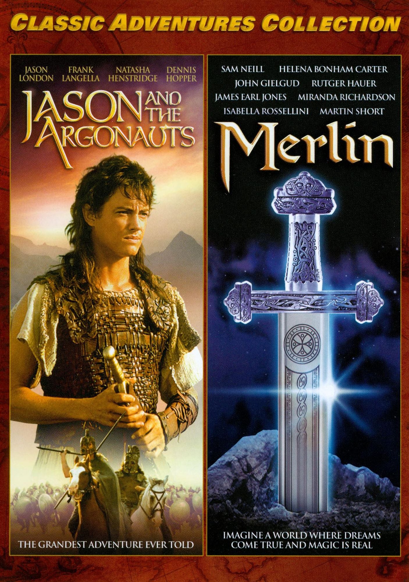 Classic Adventures Collection, Vol. 4: Jason and the Argonauts/Merlin [2 Discs]