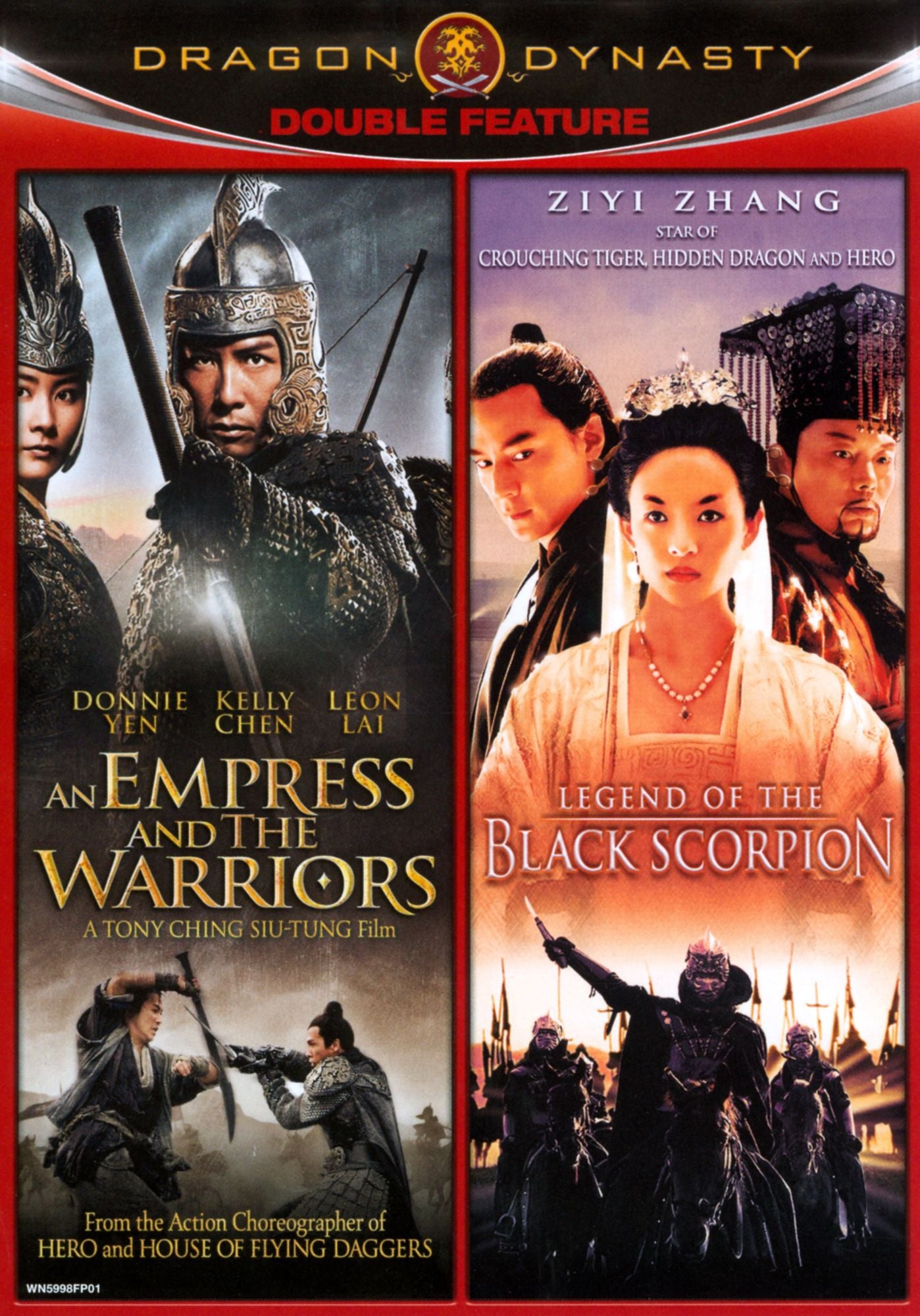 An Empress and the Warriors/Legend of the Black Scorpion [3 Discs]
