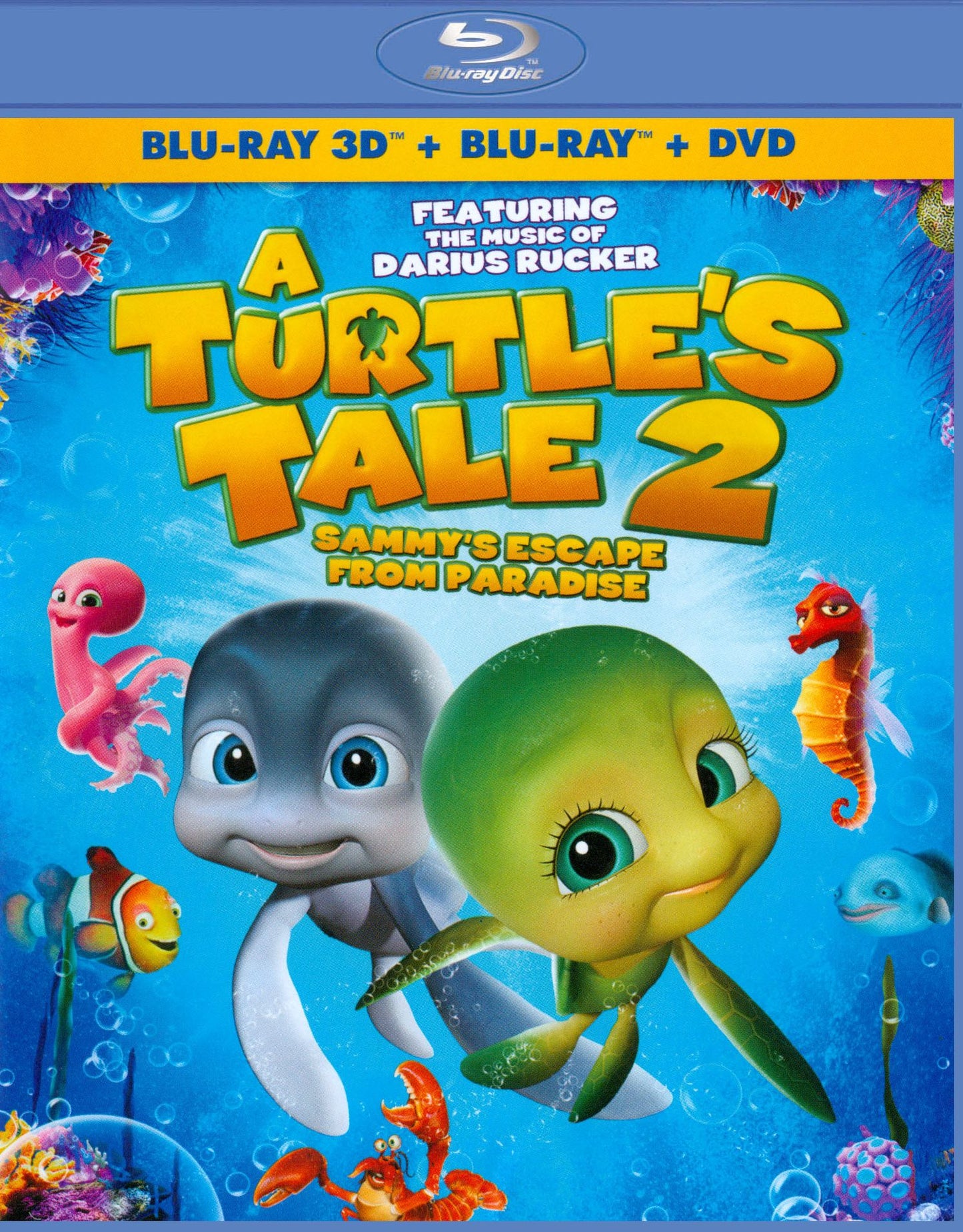 A Turtle's Tale 2: Sammy's Escape From Paradise [2 Discs] [DVD/Blu-ray]