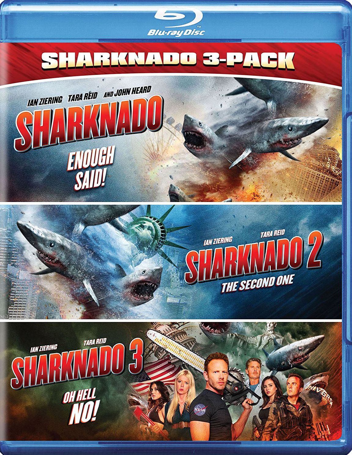 Sharknado Triple Feature [Blu-ray] [3 Discs]