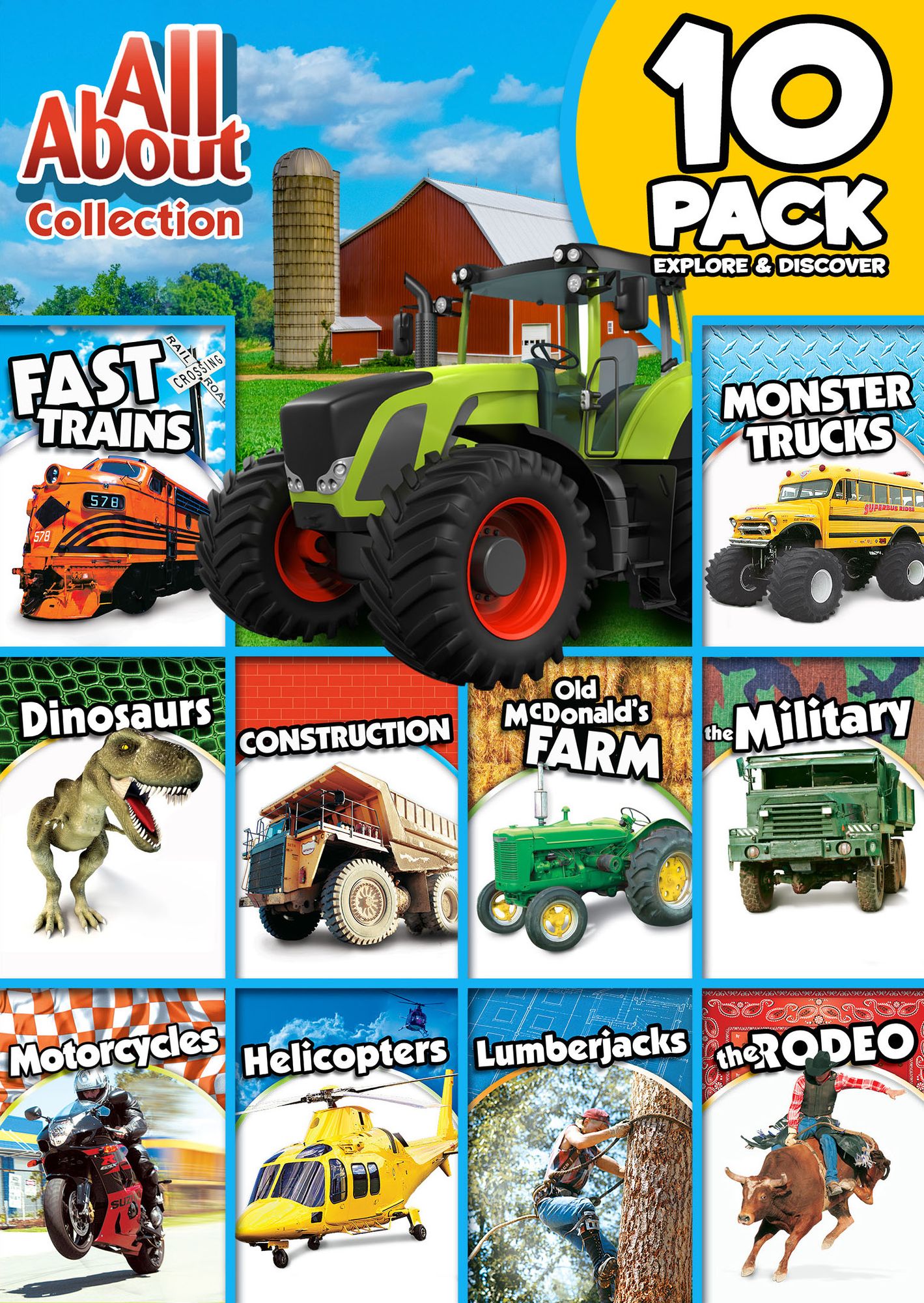 All About Collection: 10 Pack - Explore & Discover
