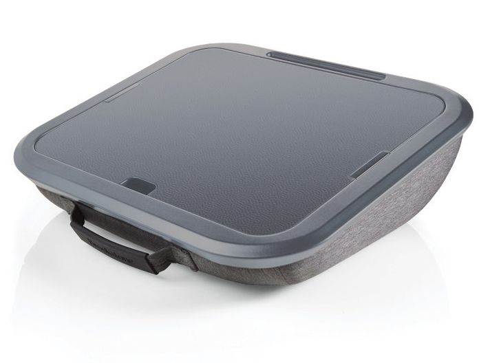 Brookstone eComfort Home Office All-In-One Workstation Gray
