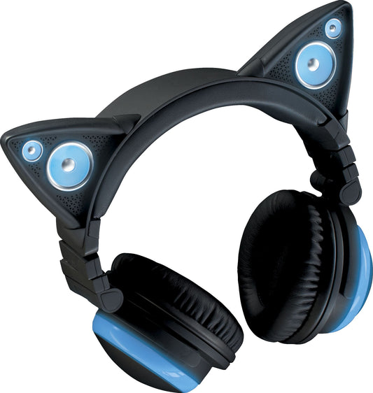 Brookstone 317857 Wireless Bluetooth Cat Ear Headphones