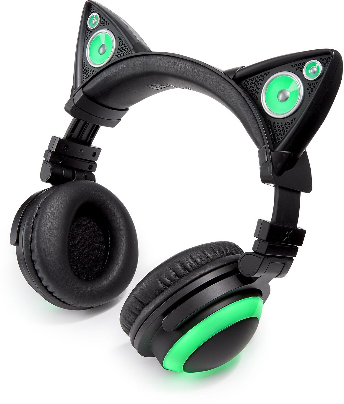 Brookstone 317857 Wireless Bluetooth Cat Ear Headphones