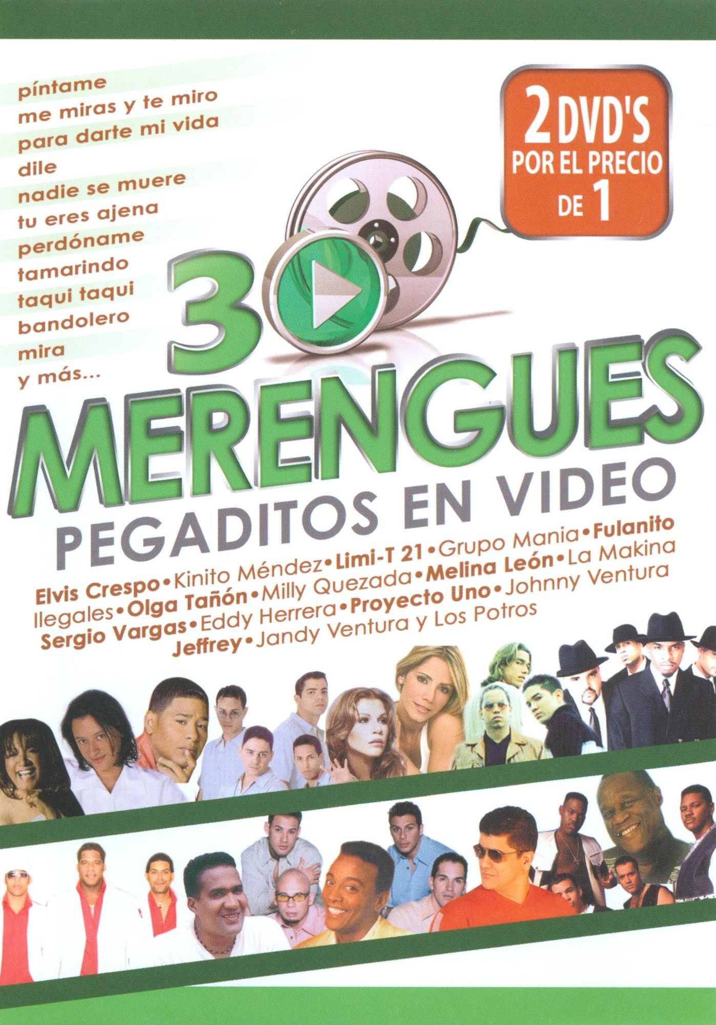 30 Merengues Pegaditos