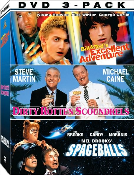 Bill & Ted's Excellent Adventure/Dirty Rotten Scoundrels/Spaceballs [3 Discs]