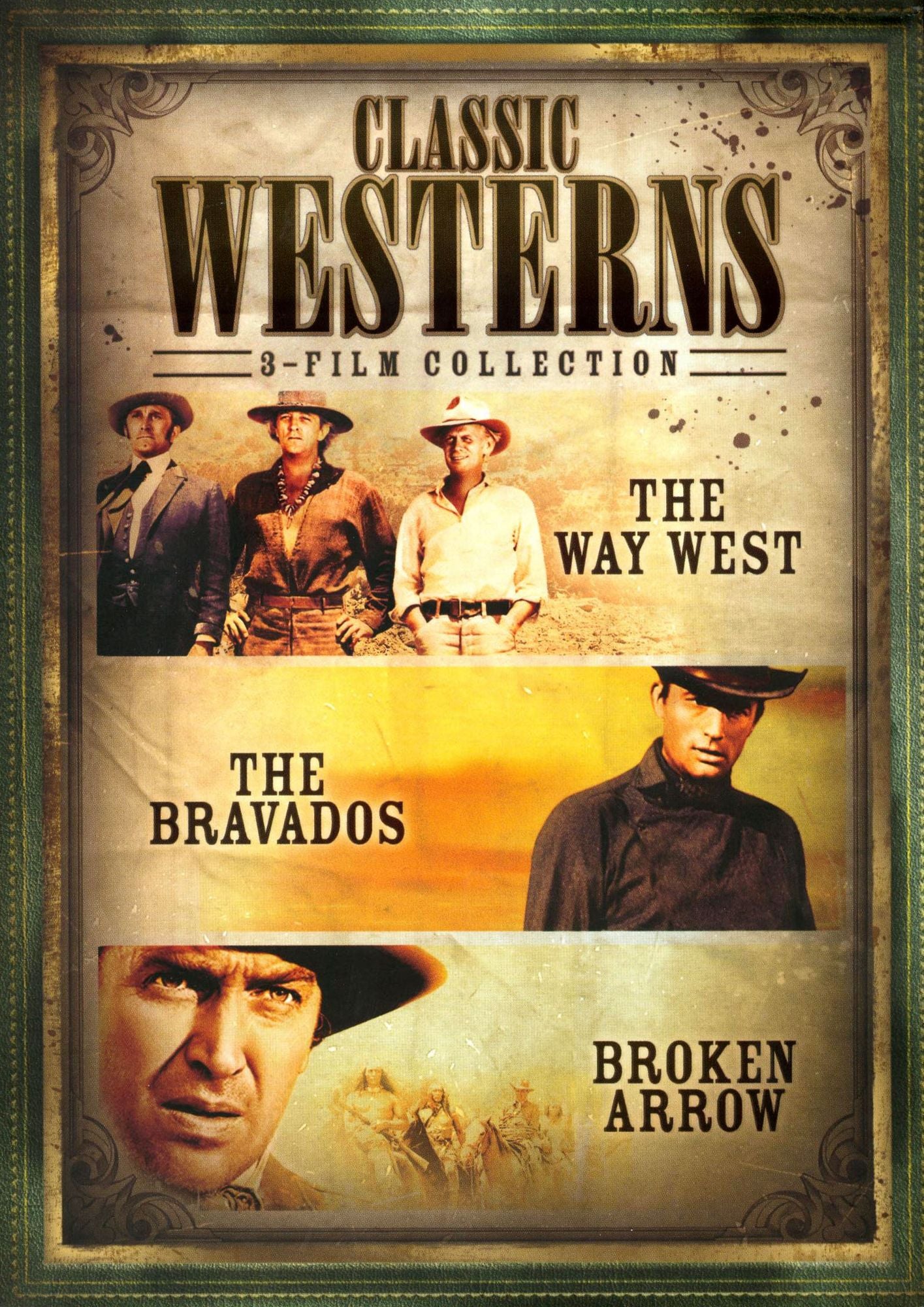Classic Westerns: The Way West/The Bravados/Broken Arrow [3 Discs]
