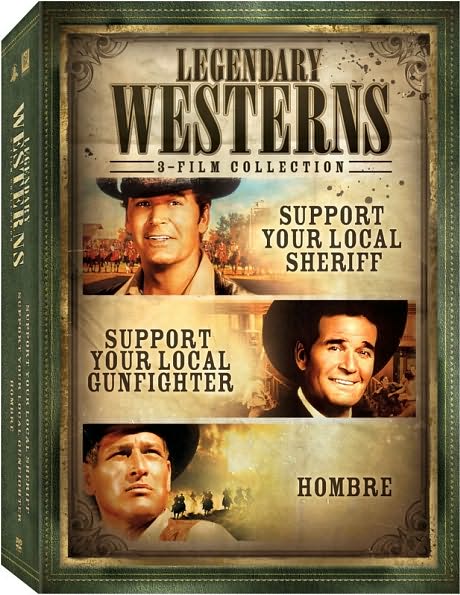 Legendary Westerns: Support Your Local Sheriff/Support Your Local Gunfighter/Hombre [3 Discs]