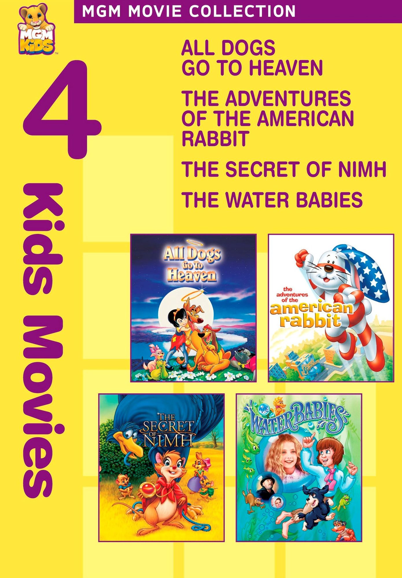 4 MGM Kids Movies [2 Discs]