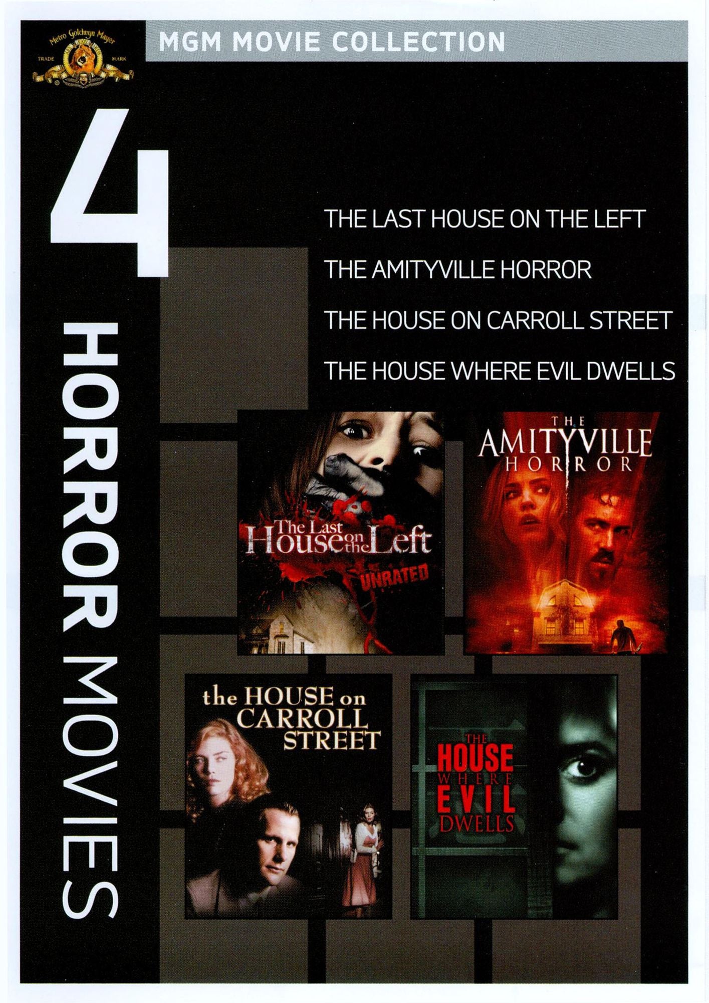 MGM Movie Collection: 4 Horror Movies [2 Discs]