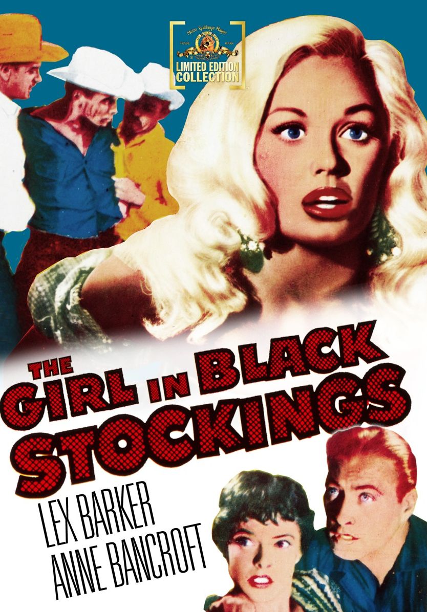 The Girl in Black Stockings