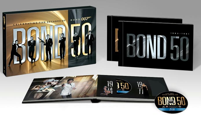 Bond 50: Celebrating Five Decades of Bond 007 [23 Discs] [Blu-ray]