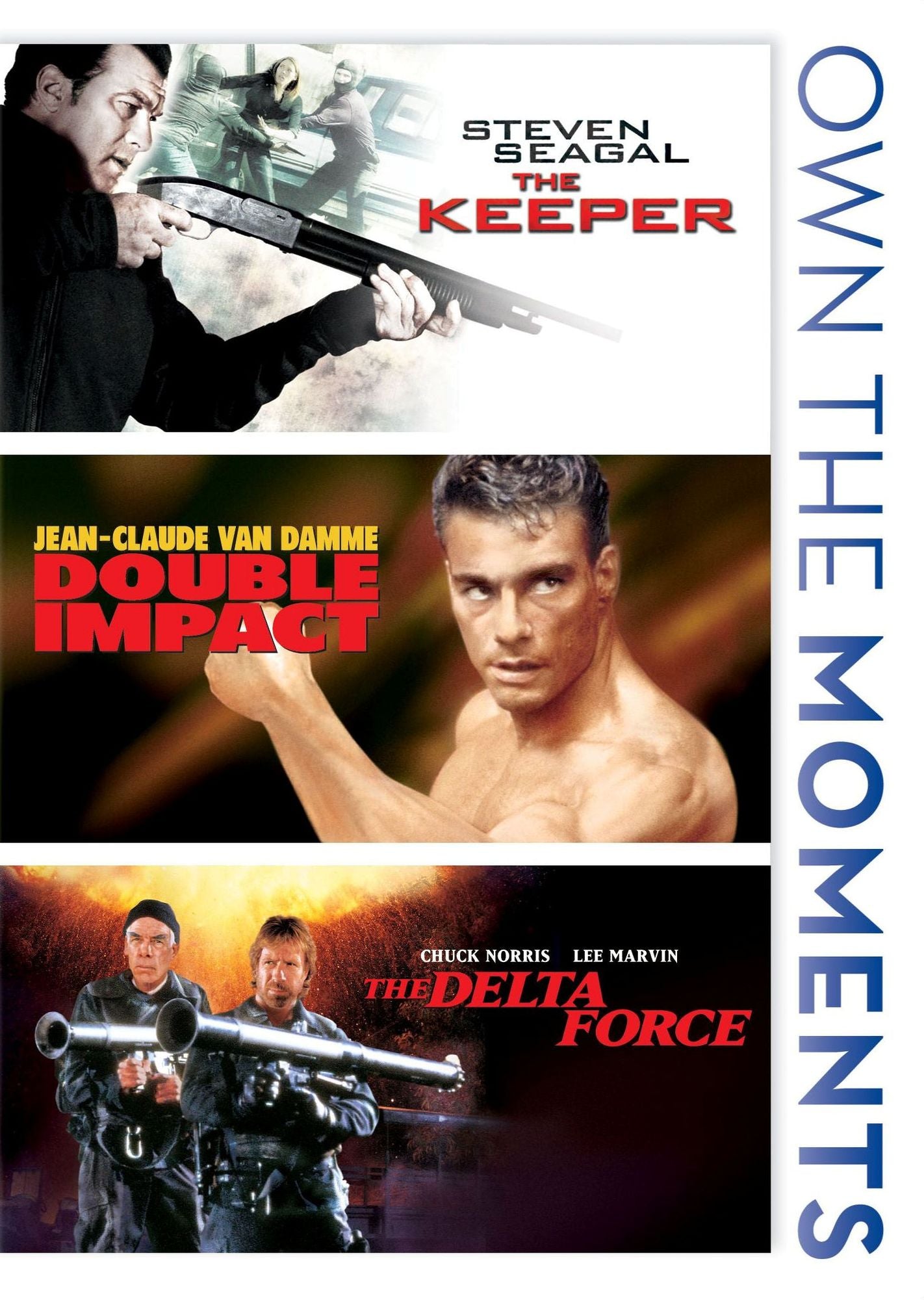 The Keeper/Double Impact/Delta Force [3 Discs]