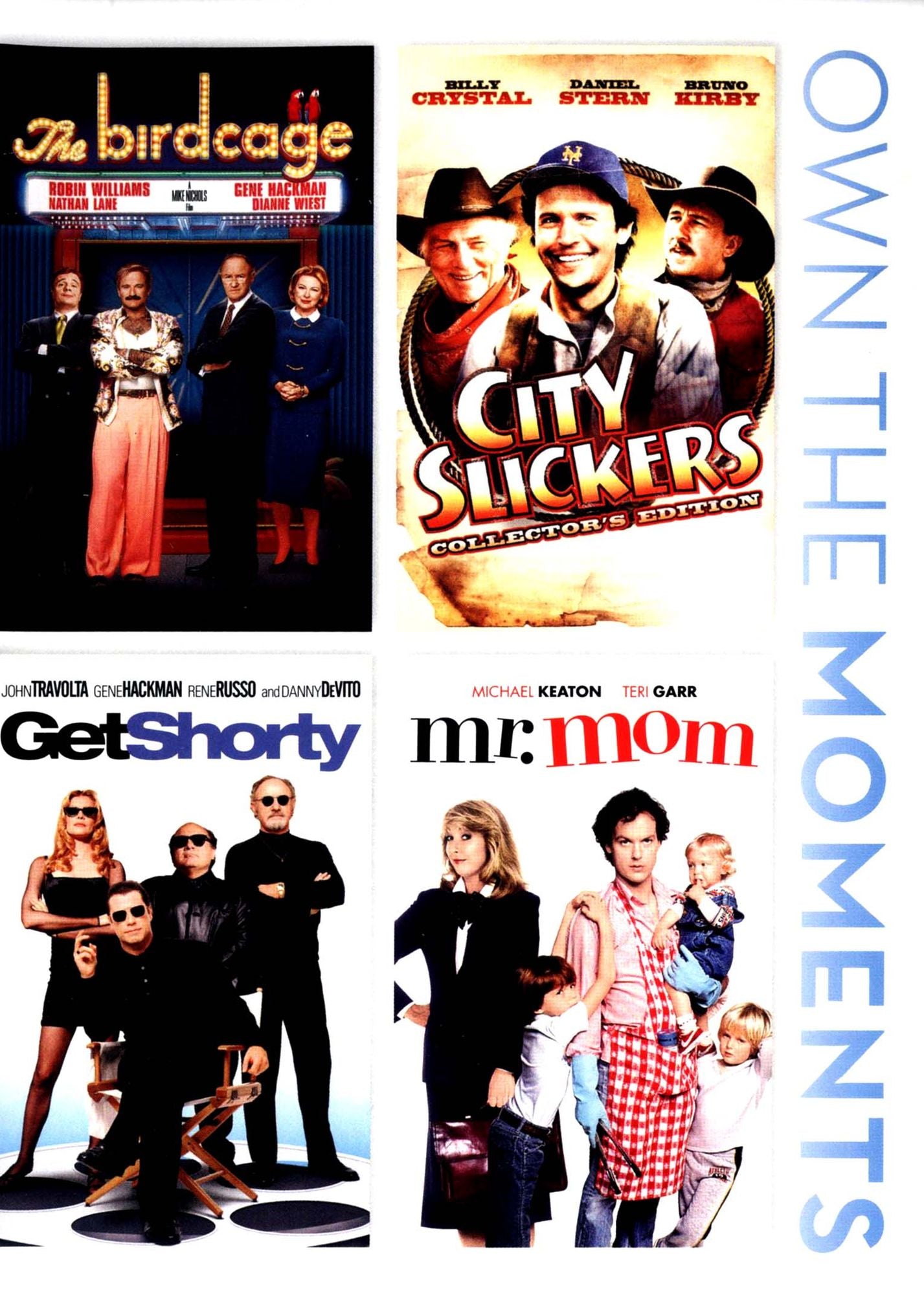 The Birdcage/City Slickers/Get Shorty/Mr. Mom