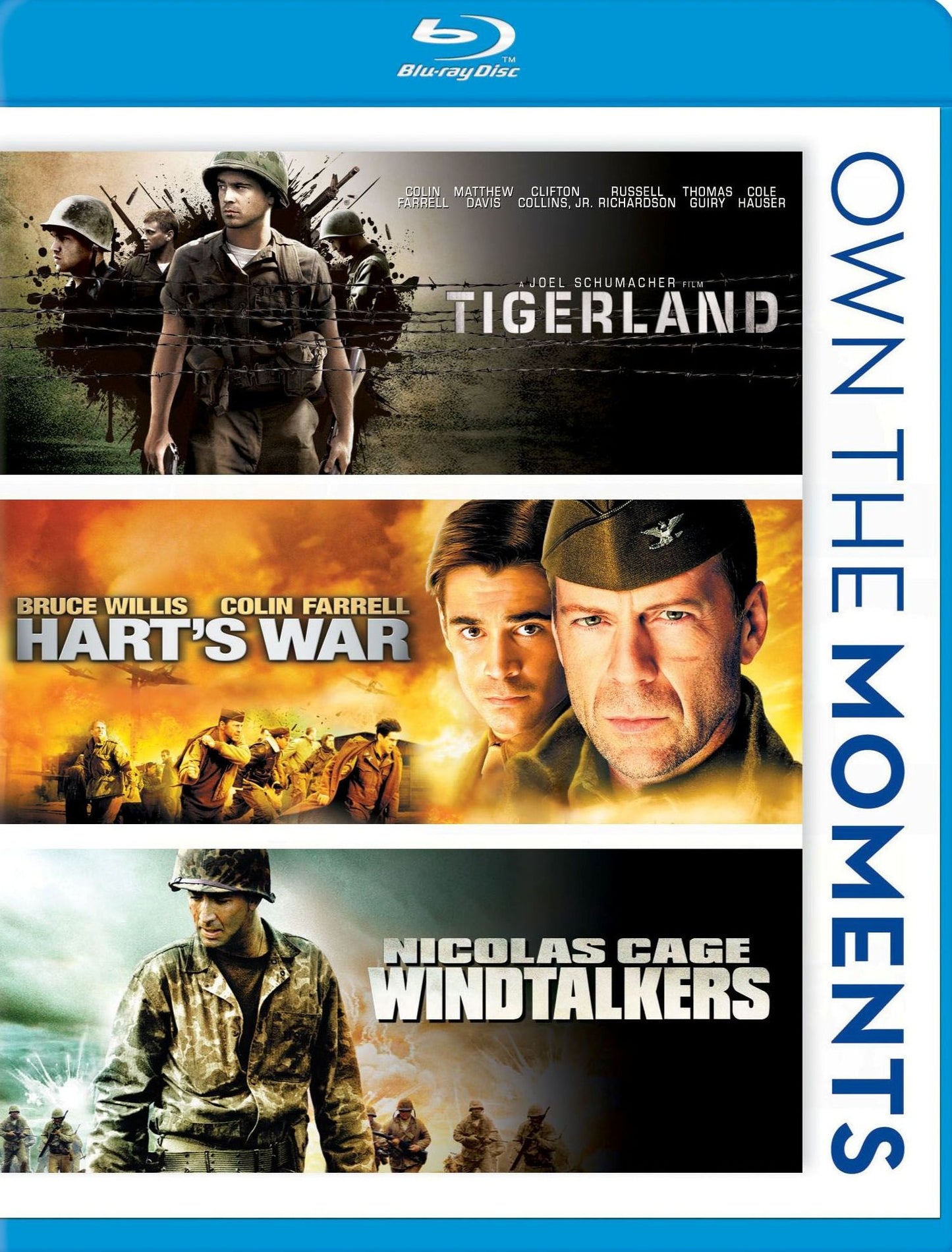 Tigerland/Hart's War/Windtalkers [Blu-ray]