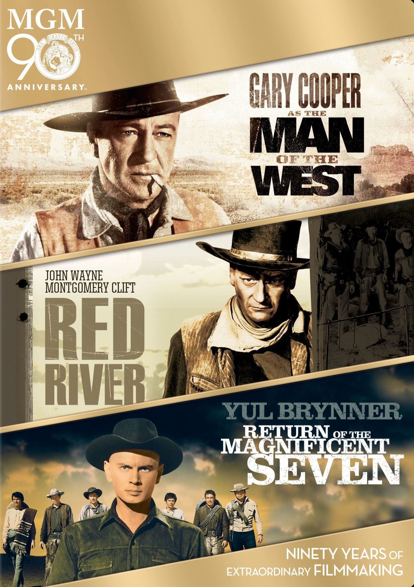 Man Of The West/red River/return Of The Magnificent Seven