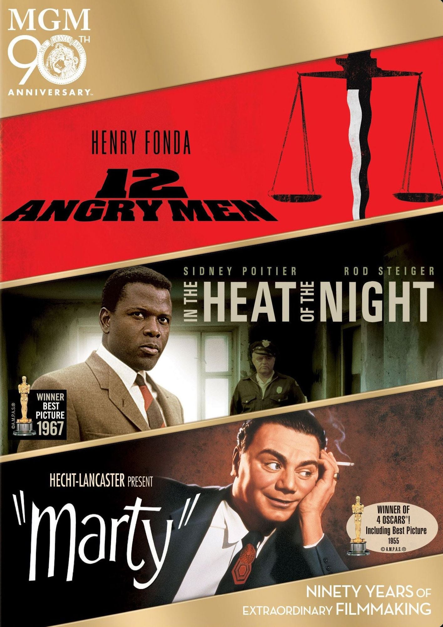 12 Angry Men/in The Heat Of The Night/marty