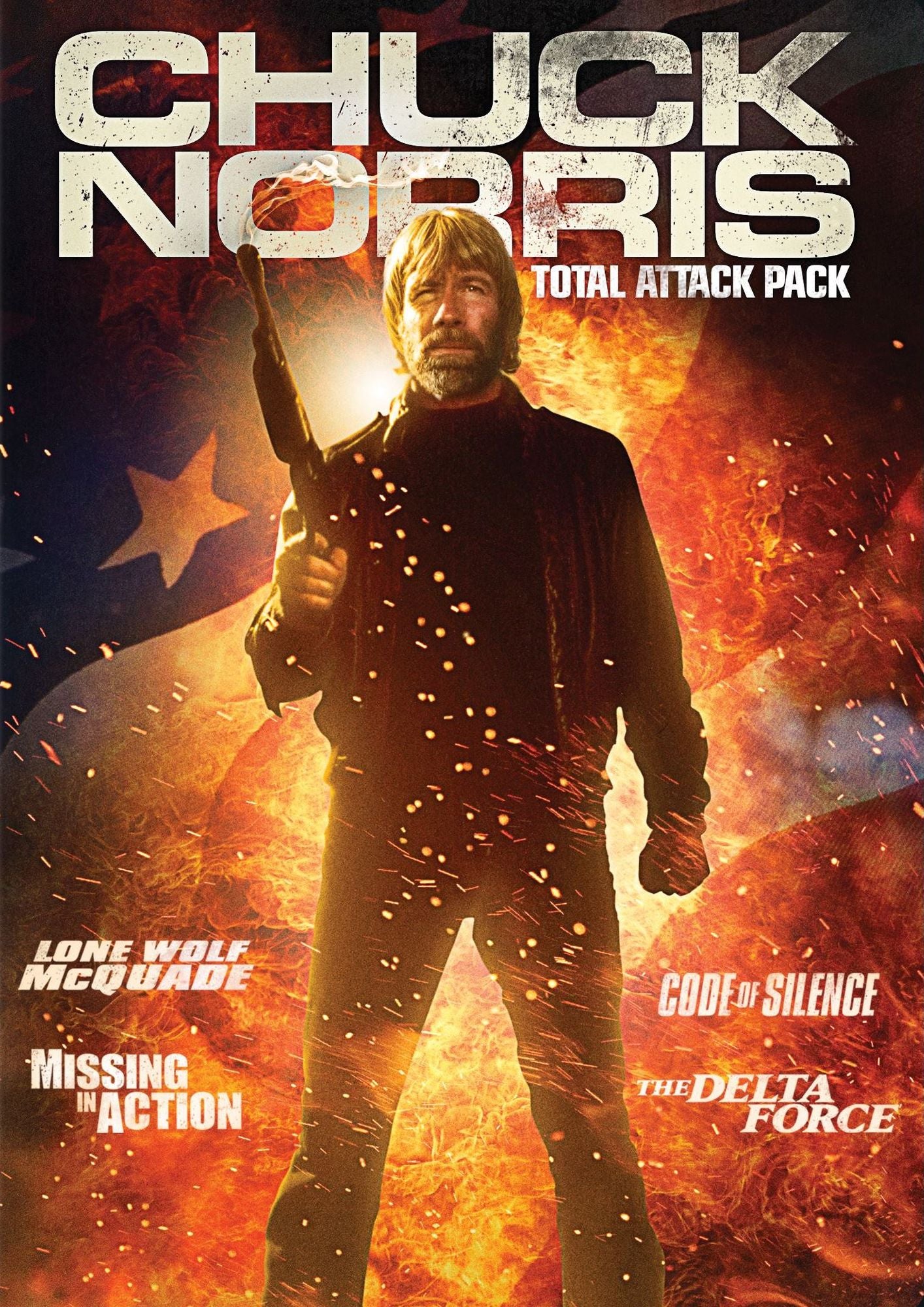 CHUCK NORRIS TOTAL ATTACK (4PC)