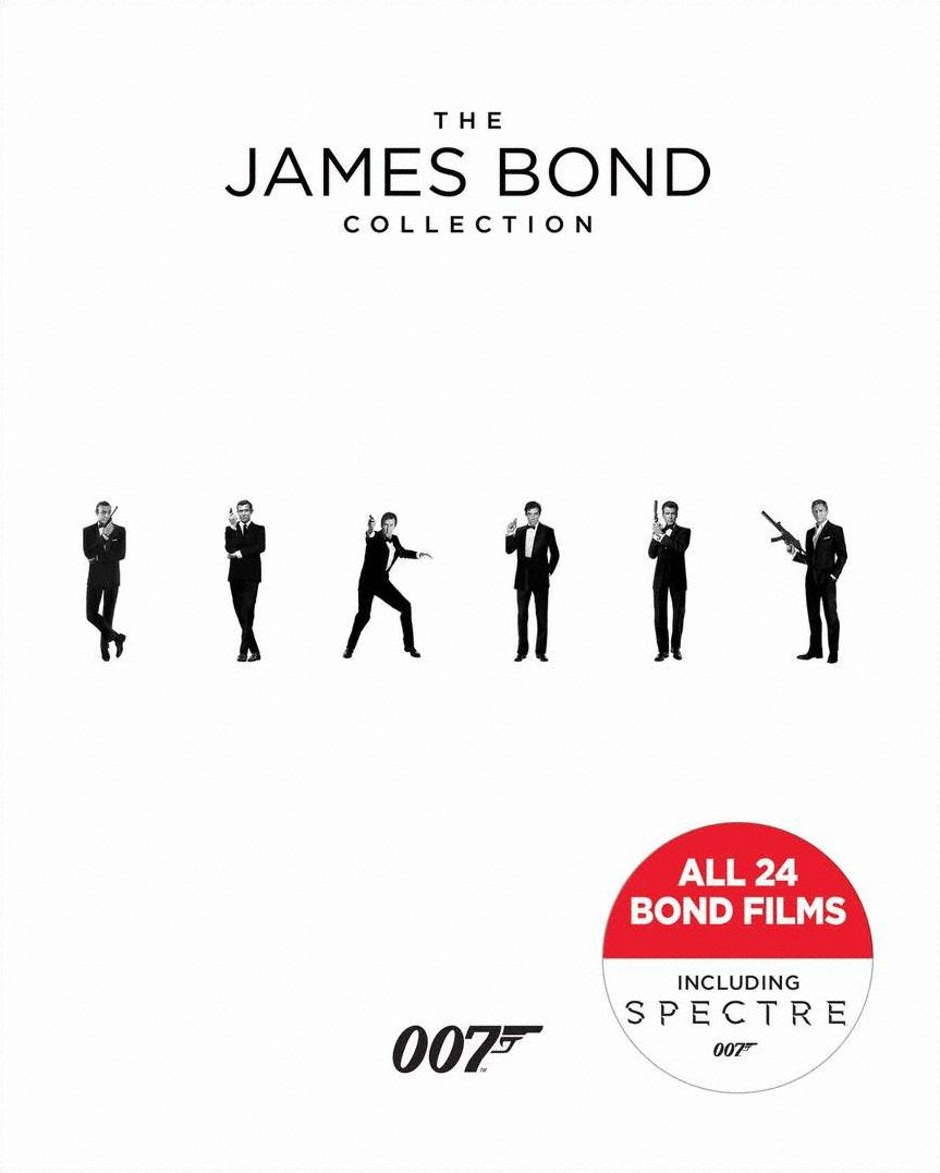 The James Bond Collection [Blu-ray] [24 Discs]