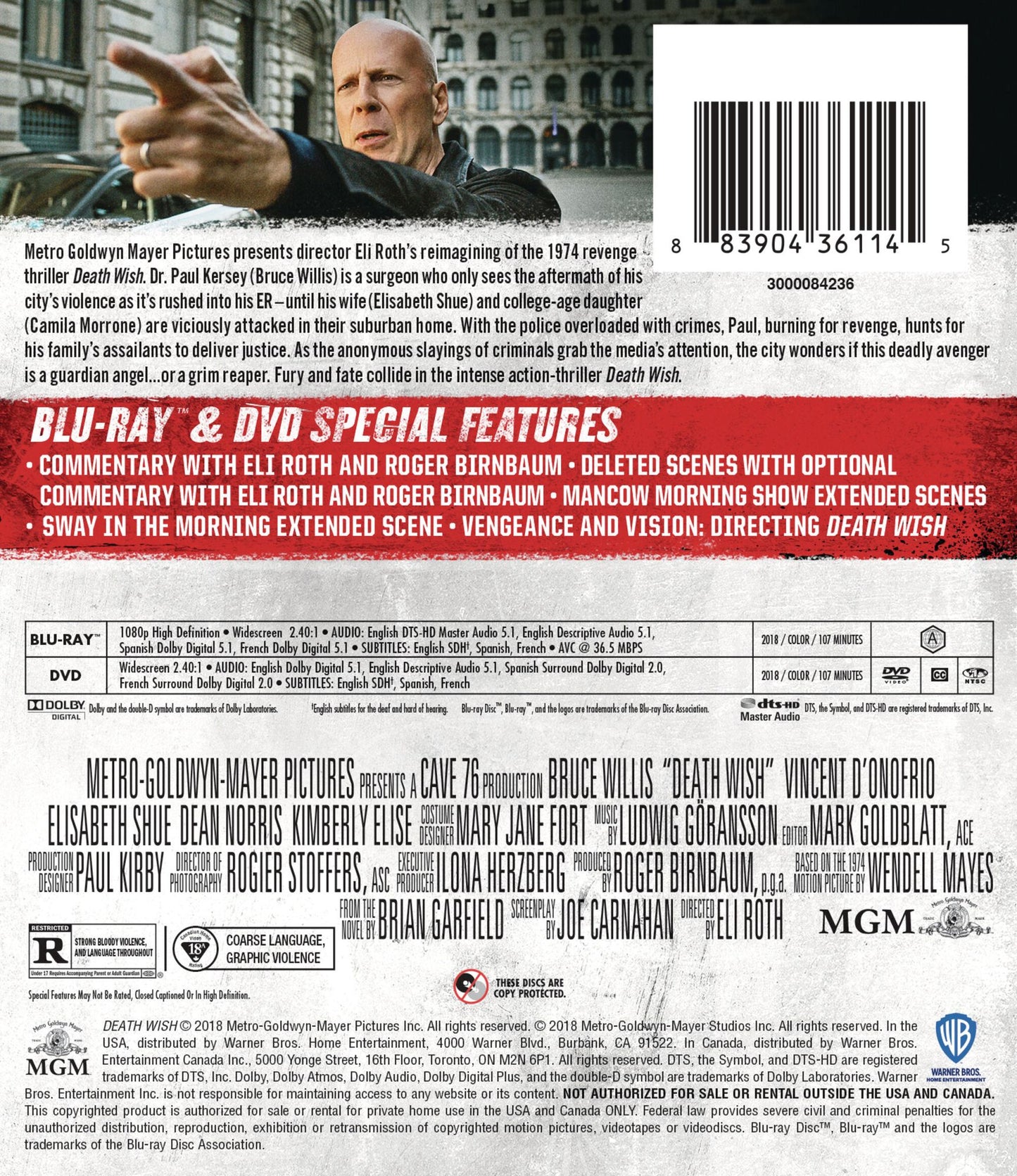 Death Wish [Blu-ray/DVD]