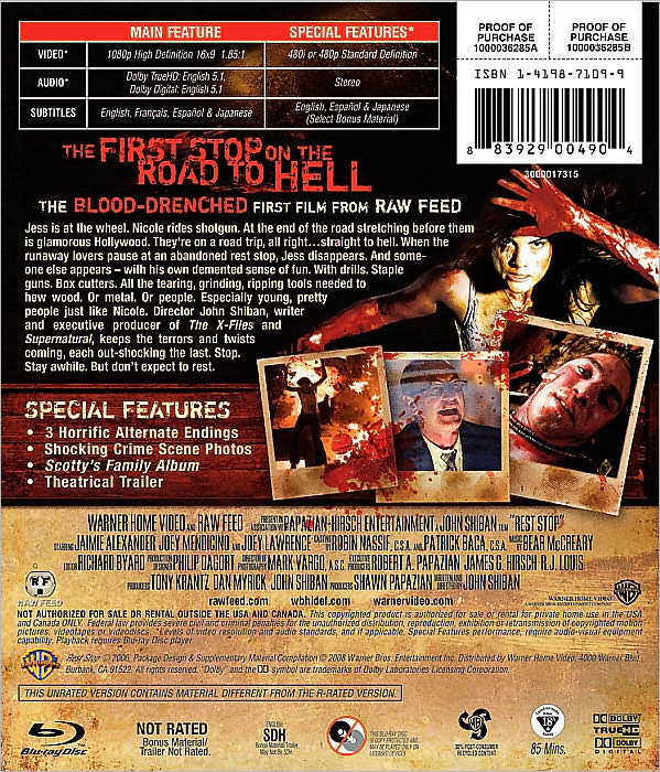 Rest Stop: Dead Ahead [Blu-ray]