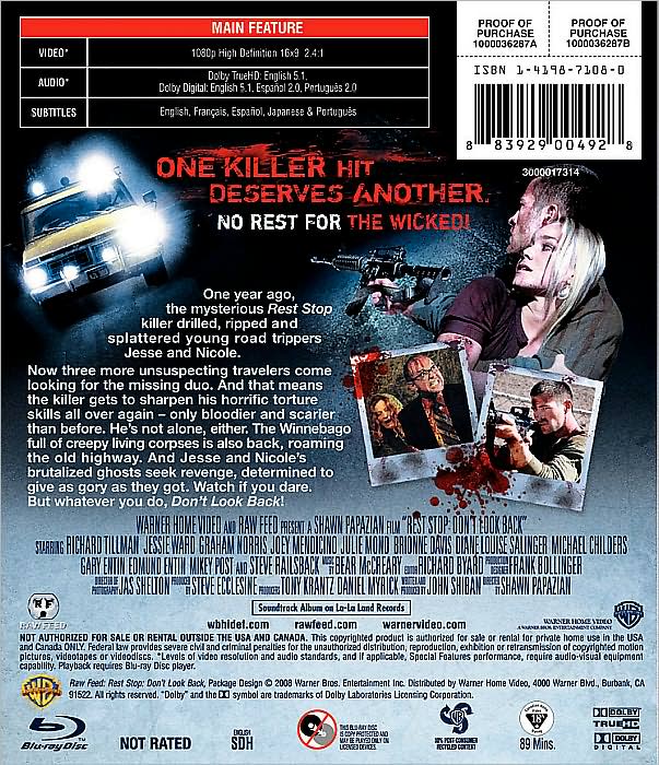 Rest Stop: Don't Look Back [Blu-ray]
