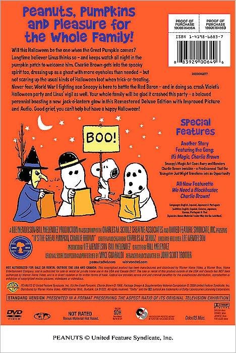 It's the Great Pumpkin, Charlie Brown [Deluxe Edition]