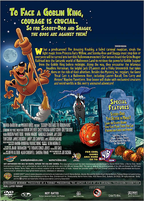 Scooby-Doo and the Goblin King [3D Foil Packaging]