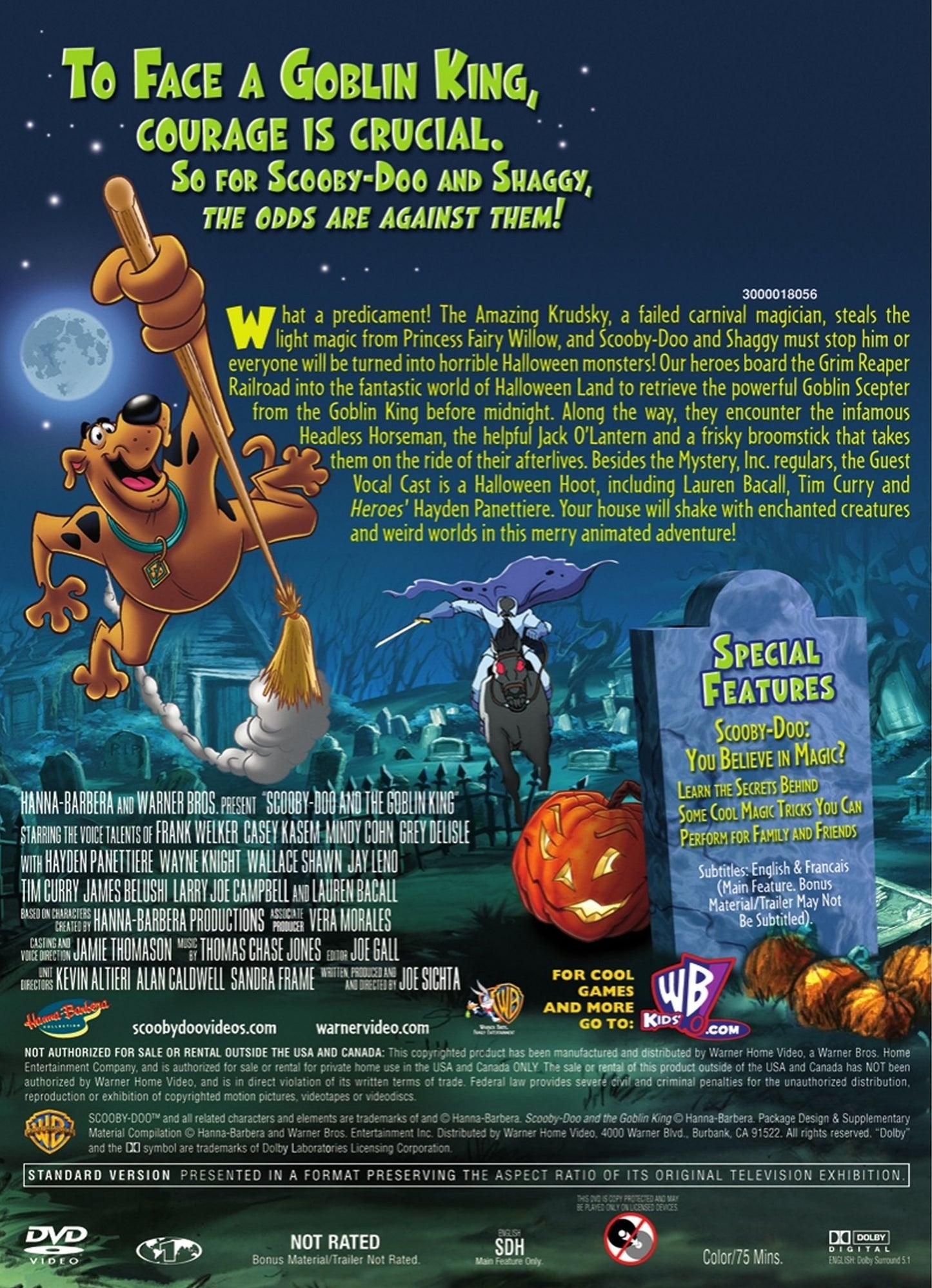 Scooby-Doo and the Goblin King [3D Foil Packaging]