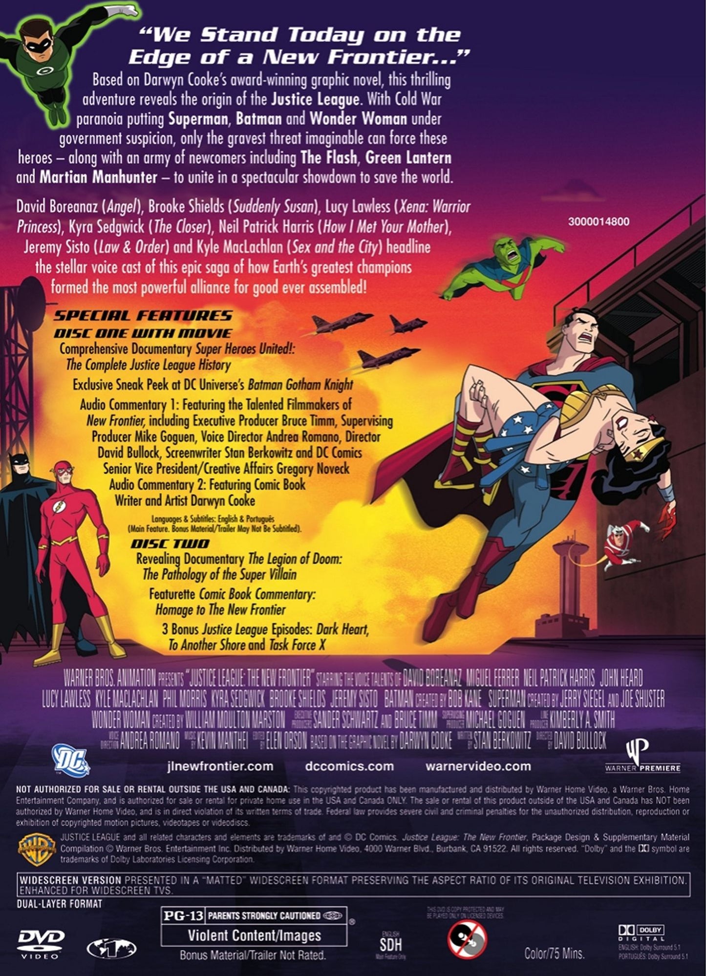 Justice League: The New Frontier [Special Edition] [2 Discs]