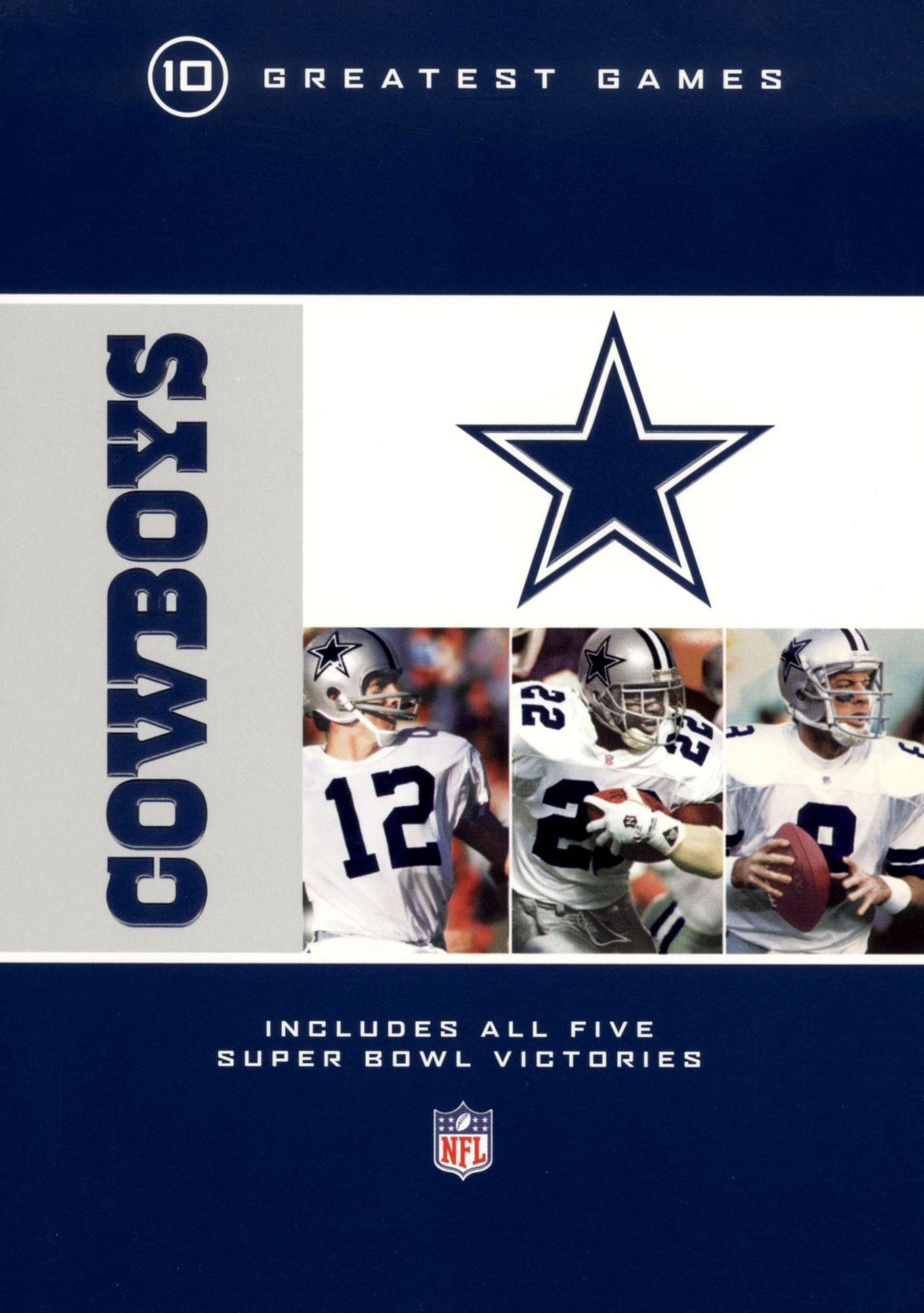 NFL: Dallas Cowboys 10 Greatest Games [10 Discs]