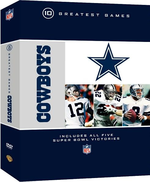 NFL: Dallas Cowboys 10 Greatest Games [10 Discs]