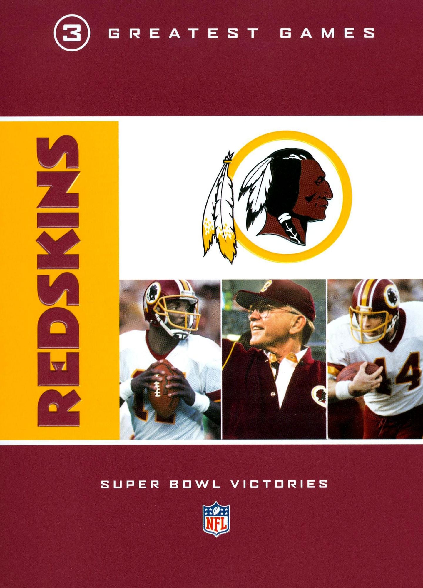 NFL: Washington Redskins - 3 Greatest Games [3 Discs]