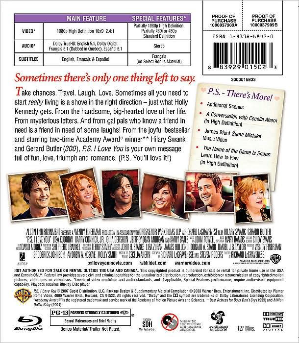P.S. I Love You [Blu-ray]