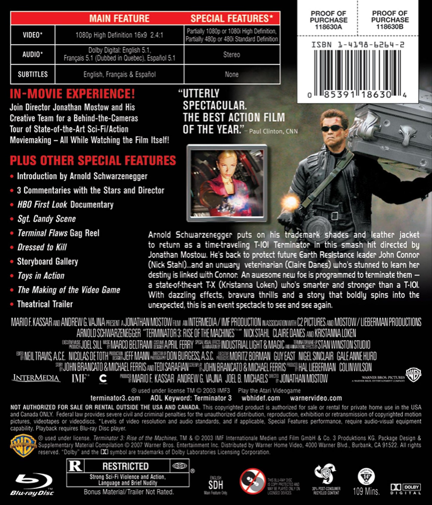 Terminator 3: Rise of the Machines [Blu-ray]