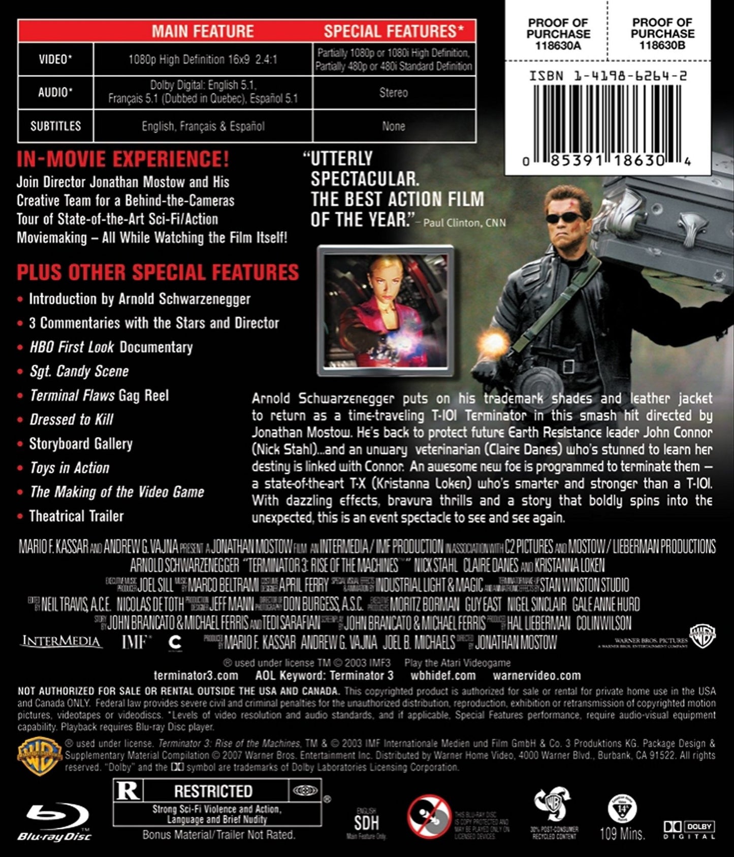 Terminator 3: Rise of the Machines [Blu-ray]