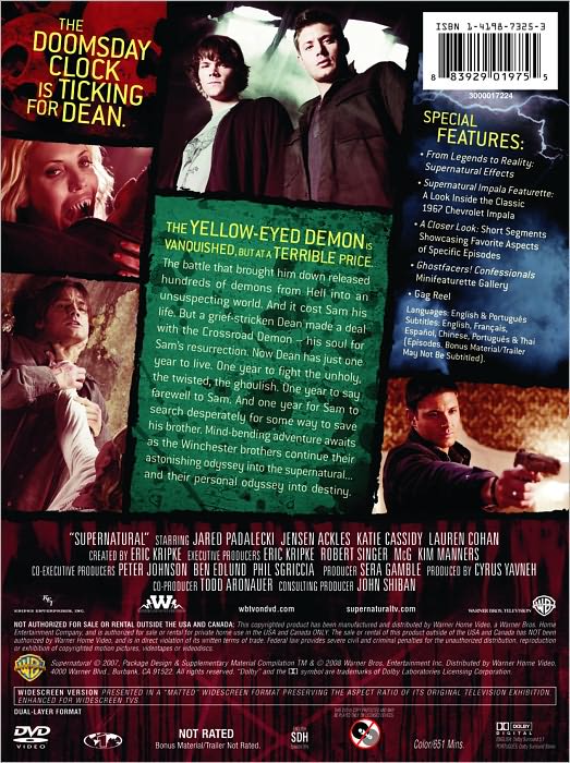 Supernatural: The Complete Third Season [5 Discs]