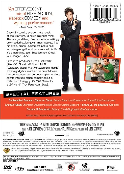 Chuck: The Complete First Season [4 Discs]