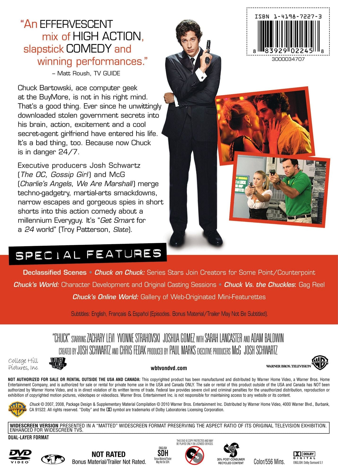 Chuck: The Complete First Season [4 Discs]