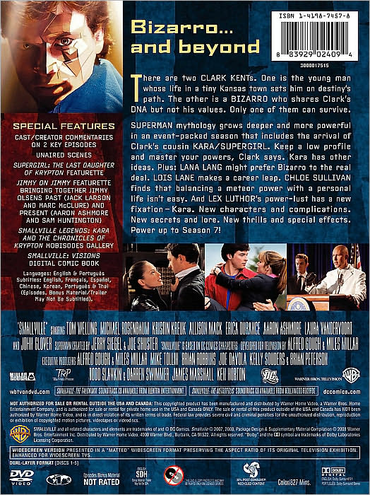 Smallville: The Complete Seventh Season [6 Discs]