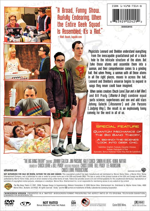 The Big Bang Theory: The Complete First Season [3 Discs]