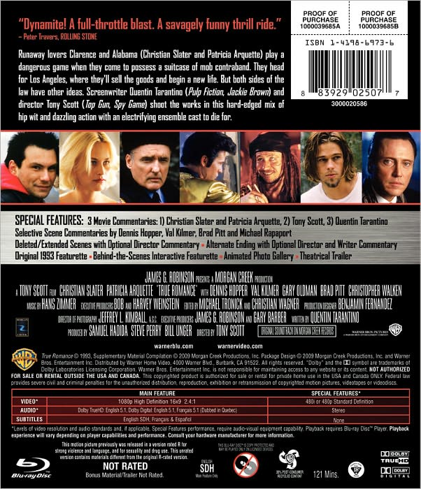 True Romance [Unrated] [Blu-ray]