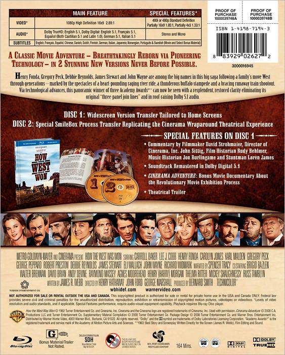 How the West Was Won [Blu-ray] [Digi Book Packaging]