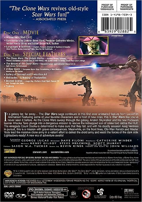 Star Wars: The Clone Wars [Special Edition] [2 Discs]