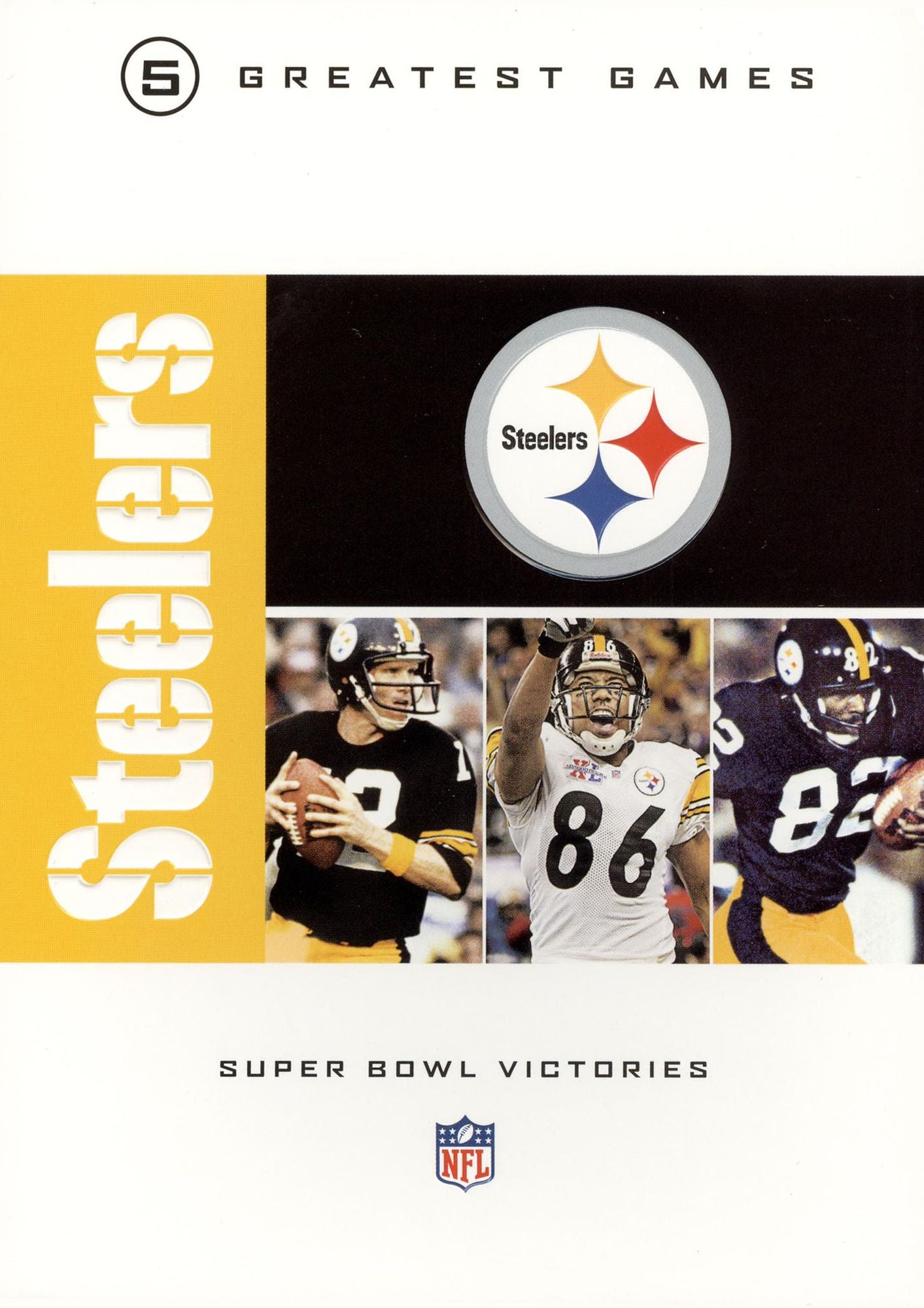 NFL Greatest Games Series: Pittsburgh Steelers Super Bowls [5 Discs]